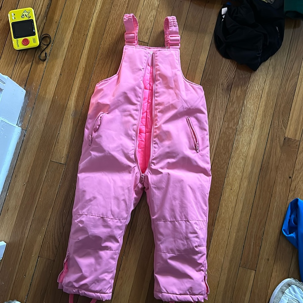 Zara girls ski bibs size 4-5y